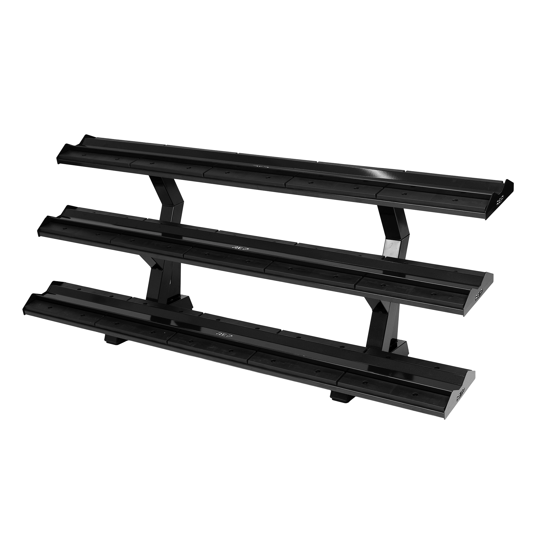 Commercial Dumbbell Rack - Three-Tier / Hex Dumbbell